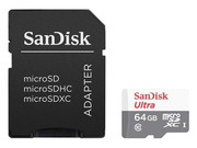 Карта памяти 64 ГБ Sandisk Ultra SDSQUNS-064G-GN3MA
